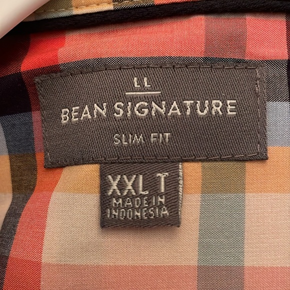 Bean Signature Big and Tall shirt.  2XLT - Picture 3 of 3